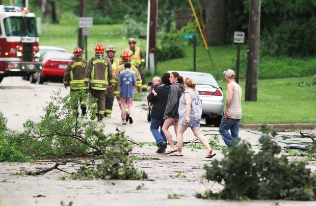 Maquoketa Tornado - street